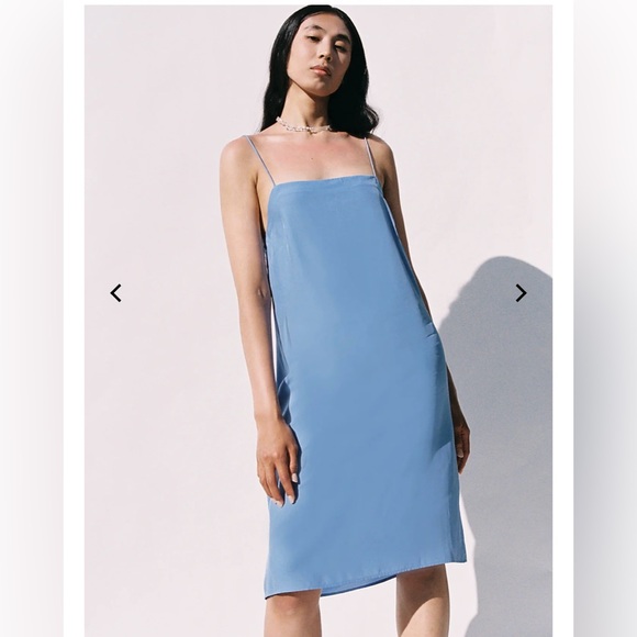 Kamperett | Short Silk Slip Dress | Med - Picture 4 of 7